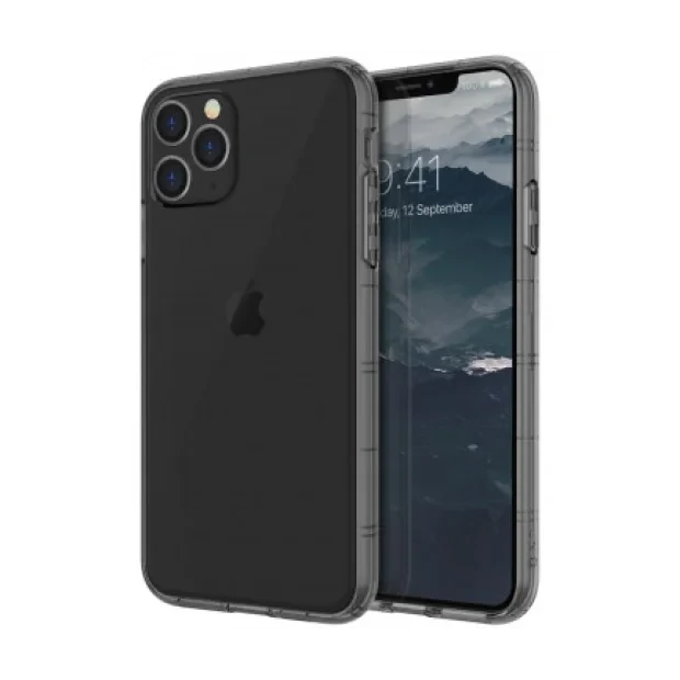 Husa Cover TPU Uniq Air Fender Antisoc pentru iPhone 11 Pro Gri