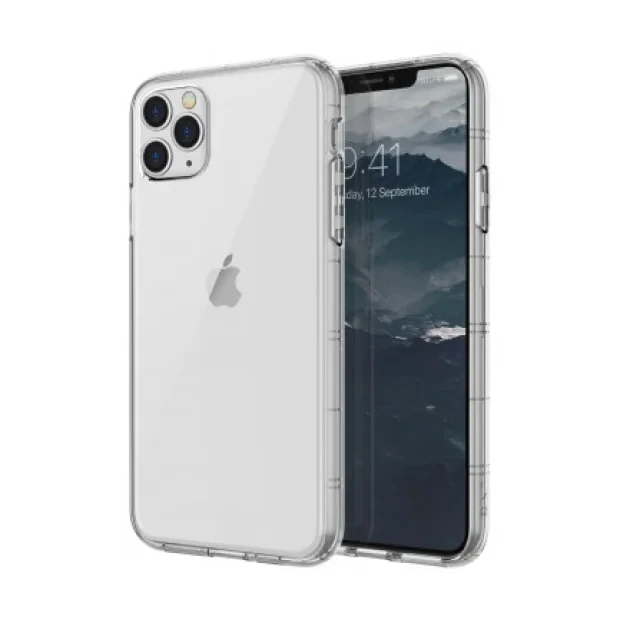 Husa Cover TPU Uniq Air Fender Antisoc pentru iPhone 11 Pro Transparent