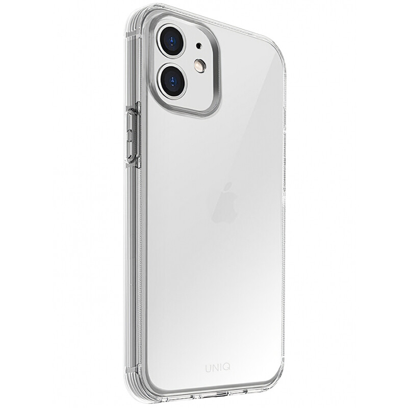 Husa Cover TPU Uniq Air Fender Antisoc pentru iPhone 12 Mini Transparent thumb