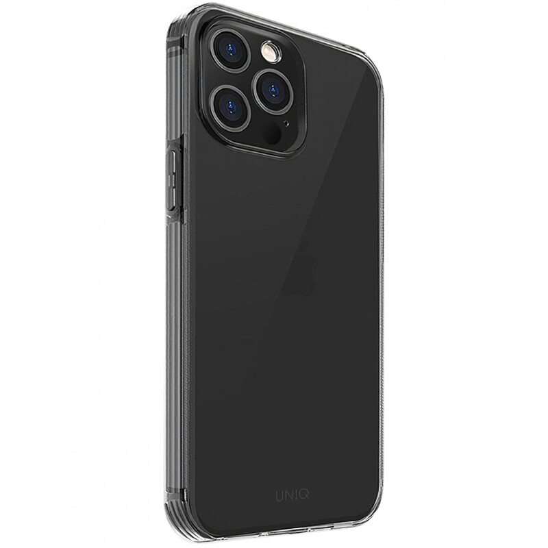 Husa Cover TPU Uniq Air Fender Antisoc pentru iPhone 12 Pro Max Gri thumb