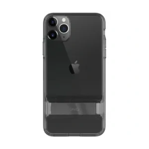 Husa Cover TPU Uniq Cabrio cu Suport Reglabil pentru iPhone 11 Pro Max Gri