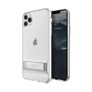 Husa Cover TPU Uniq Cabrio cu Suport Reglabil pentru iPhone 11 Pro Transparent