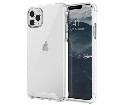 Husa Cover TPU Uniq Combat Antisoc pentru iPhone 11 Pro Max Alb thumb