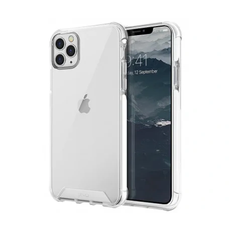 Husa Cover TPU Uniq Combat Antisoc pentru iPhone 11 Pro Max Alb