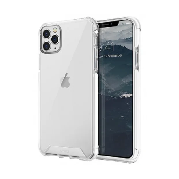 Husa Cover TPU Uniq Combat Antisoc pentru iPhone 11 Pro Max Alb