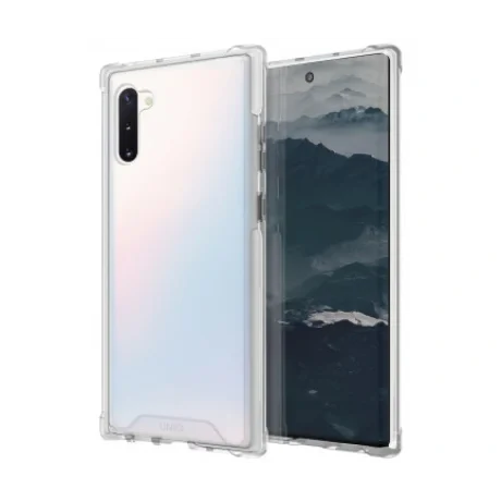 Husa Cover TPU Uniq Combat Antisoc pentru Samsung Galaxy Note 10 Alb