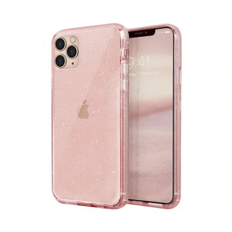 Husa Cover TPU Uniq Lifepro Tinsel pentru iPhone 11 Pro Max Roz