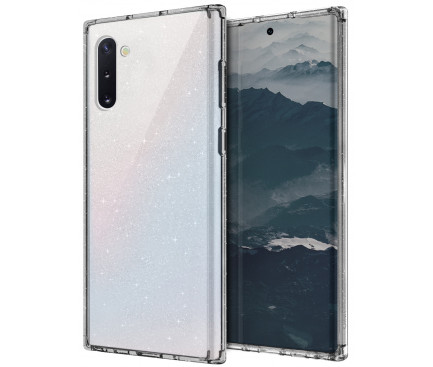 Husa Cover TPU Uniq LifePro Tinsel pentru Samsung Galaxy Note 10 UNIQ-GN10HYB-LPRTCLR Transparent thumb