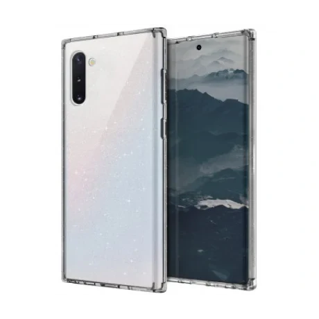 Husa Cover TPU Uniq LifePro Tinsel pentru Samsung Galaxy Note 10 UNIQ-GN10HYB-LPRTCLR Transparent