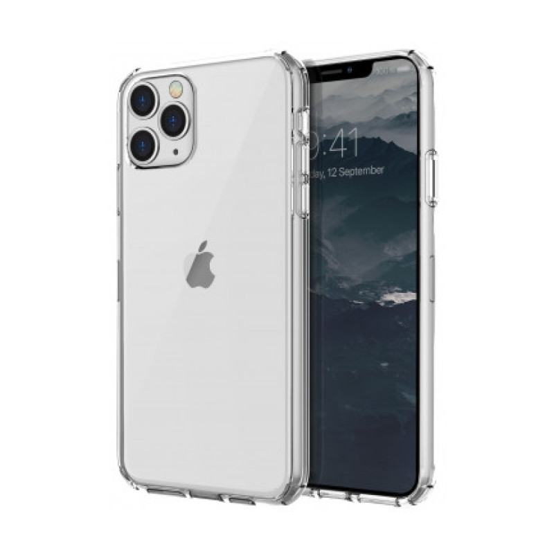 Husa Cover TPU Uniq LifePro Xtreme Antisoc Glitter pentru iPhone 11 Pro Max UNIQ-IP6.5HYB(2019)-LPRXCLR Transparent