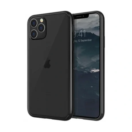 Husa Cover TPU Uniq LifePro Xtreme Antisoc Glitter pentru iPhone 11 Pro UNIQ-IP5.8HYB(2019)-LPRXBLK Negru