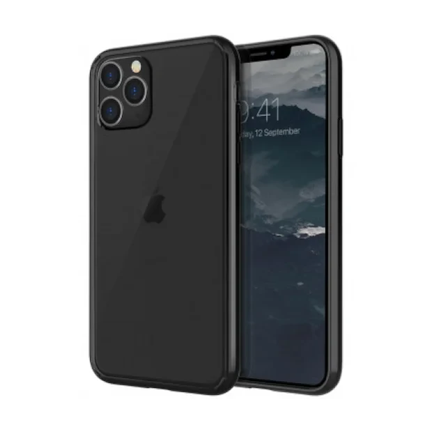 Husa Cover TPU Uniq LifePro Xtreme Antisoc Glitter pentru iPhone 11 Pro UNIQ-IP5.8HYB(2019)-LPRXBLK Negru