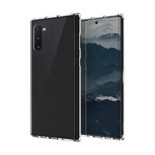 Husa Cover TPU Uniq LifePro Xtreme Antisoc Glitter pentru Samsung Galaxy Note 10 UNIQ-GN10HYB-LPRXCLR Transparent