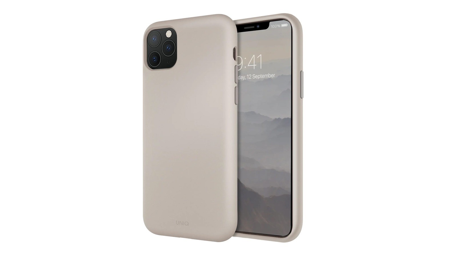 Husa Cover TPU Uniq Lino pentru iPhone 11 Pro Max LINOHBEG Bej thumb