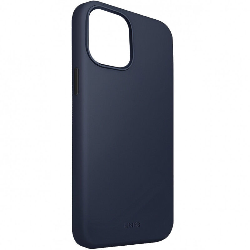 Husa Cover TPU Uniq Lino pentru iPhone 12 Mini Albastru thumb