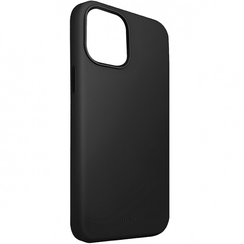 Husa Cover TPU Uniq Lino pentru iPhone 12 Pro Max Negru thumb