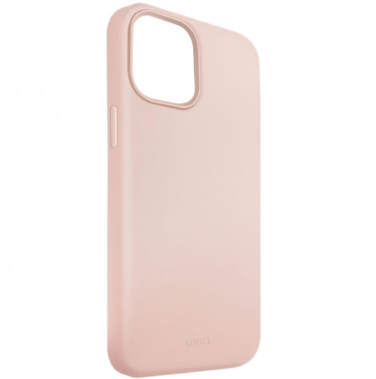 Husa Cover TPU Uniq Lino pentru iPhone 12/12 Pro Roz thumb