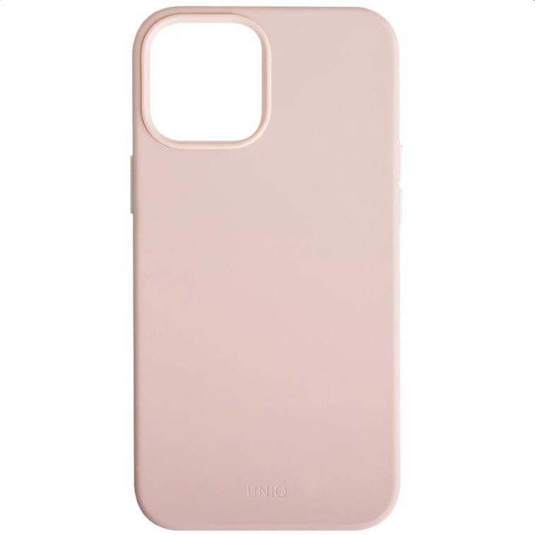 Husa Cover TPU Uniq Lino pentru iPhone 12/12 Pro Roz thumb