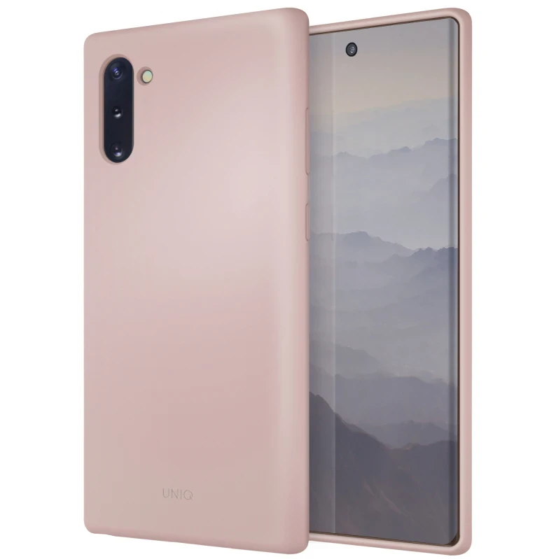 Husa Cover TPU Uniq Lino pentru Samsung Galaxy Note 10 LINOPNK Roz thumb