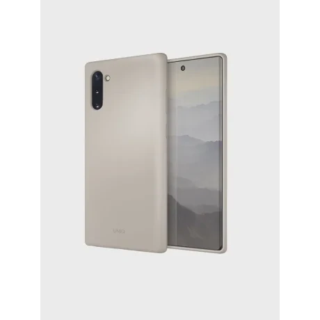 Husa Cover TPU Uniq Lino pentru Samsung Galaxy Note 10 Plus LINOGRY Gri