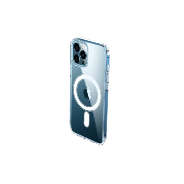 Husa Cover TST Magnetica pentru iPhone 12 Pro Max Transparent
