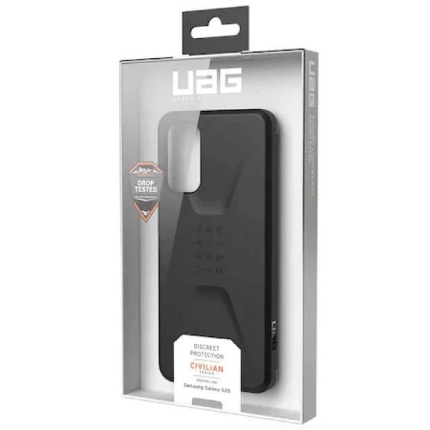 Husa Cover UAG Civilian pentru Samsung Galaxy S20 Black