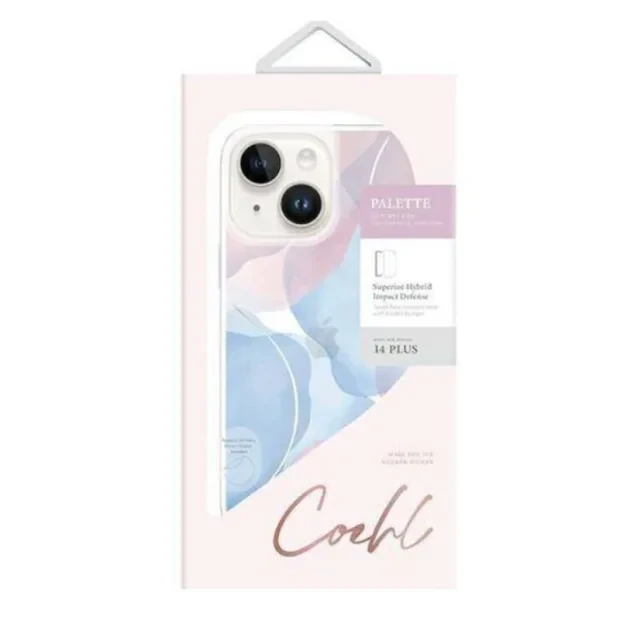 Husa Cover UNIQ Coehl Palette pentru iPhone 14 Plus dusk Albastru