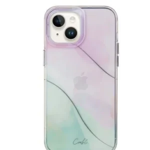 Husa Cover UNIQ Coehl Palette pentru iPhone 14 Roz Pastel