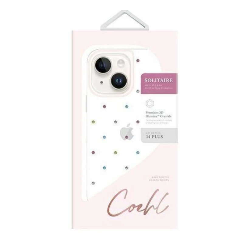 Husa Cover UNIQ Coehl Solitaire pentru iPhone 14 Plus Transparent thumb