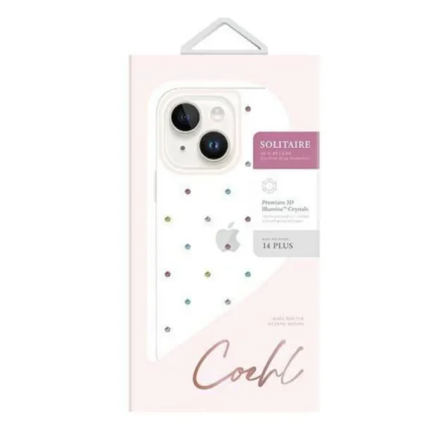 Husa Cover UNIQ Coehl Solitaire pentru iPhone 14 Plus Transparent