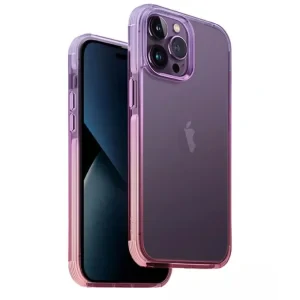 Husa Cover UNIQ Combat Duo pentru iPhone 14 Pro  lililac Mov-Roz