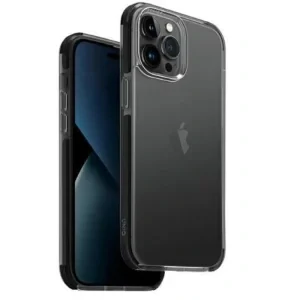 Husa Cover UNIQ Combat pentru iPhone 14 Pro Negru Carbon