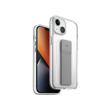 Husa Cover UNIQ Heldro Mount pentru iPhone 14 Lucent Transparent