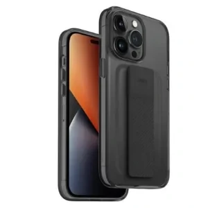 Husa Cover UNIQ Heldro Mount pentru iPhone 14 Pro Max vapour Fumuriu