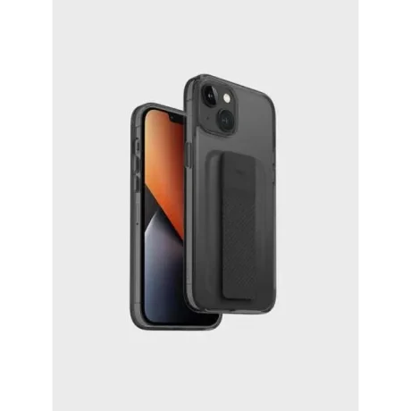 Husa Cover UNIQ Heldro Mount pentru iPhone 14 vapour Fumuriu