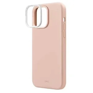 Husa Cover UNIQ  Lino Hue Magclick pentru iPhone 14 Pro Blush Roz