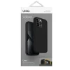 Husa Cover UNIQ Lino pentru iPhone 14 Pro Max Midnidght Negru