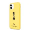 Husa Cover US Polo No.1 Bicolor pentru iPhone 11 Galben