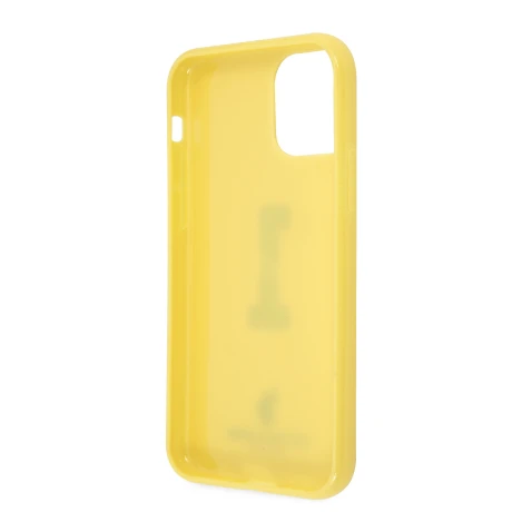 Husa Cover US Polo No.1 Bicolor pentru iPhone 11 Galben