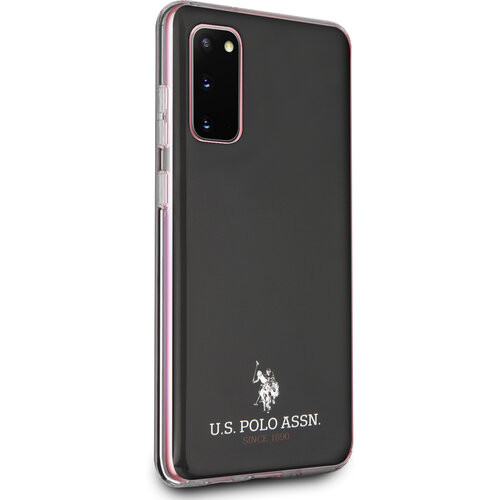 Husa Cover US Polo Shiny pentru Samsung Galaxy S20 Neagra thumb