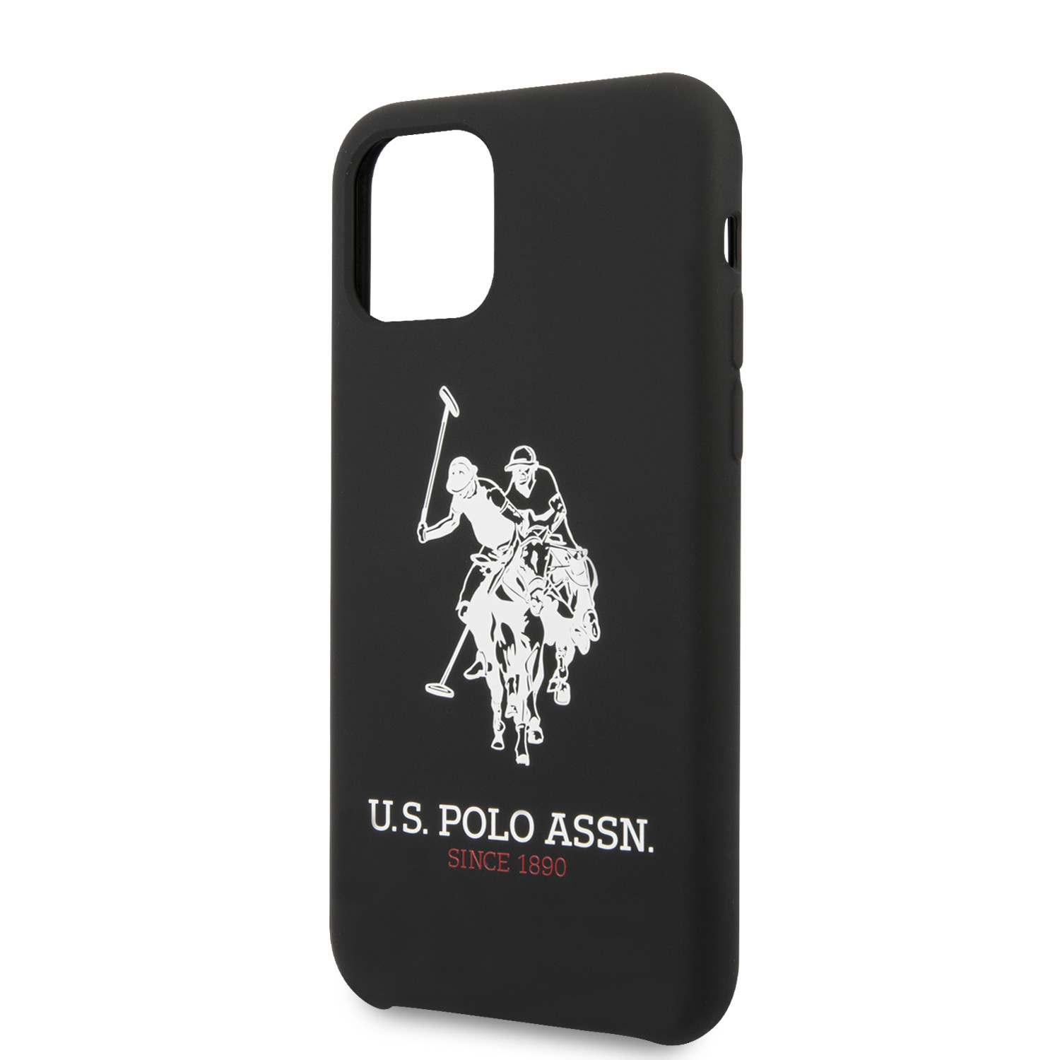 Husa Cover US Polo Silicone Big Horse pentru iPhone 11 Pro Max Negru thumb