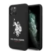 Husa Cover US Polo Silicone Big Horse pentru iPhone 11 Pro Max Negru