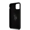 Husa Cover US Polo Silicone Big Horse pentru iPhone 11 Pro Negru