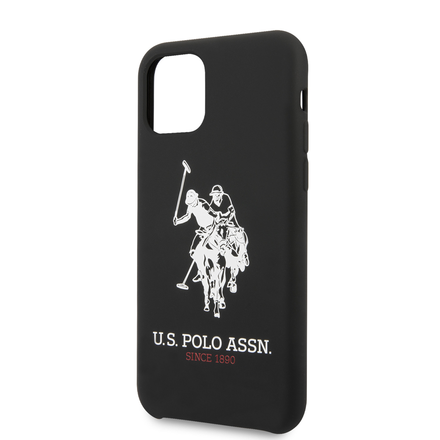 Husa Cover US Polo Silicone Big Horse pentru iPhone 11 Pro Negru thumb
