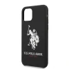 Husa Cover US Polo Silicone Big Horse pentru iPhone 11 Pro Negru