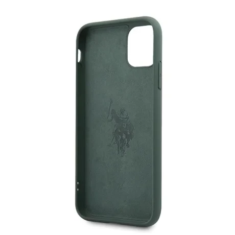 Husa Cover US Polo Silicone Big Horse pentru iPhone 11 Green