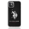 Husa Cover US Polo Silicone Big Horse pentru iPhone 12 Mini Black