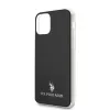 Husa Cover US Polo Silicone Big Horse pentru iPhone 12 Pro Max Black