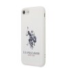 Husa Cover US Polo Silicone Big Horse pentru iPhone 7/8/SE2  Alb