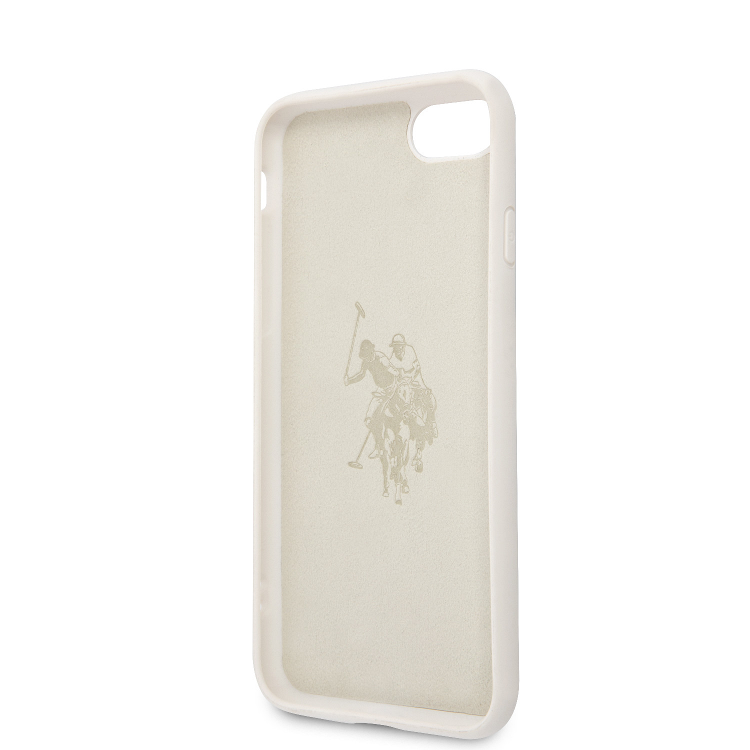 Husa Cover US Polo Silicone Big Horse pentru iPhone 7/8/SE2  Alb thumb